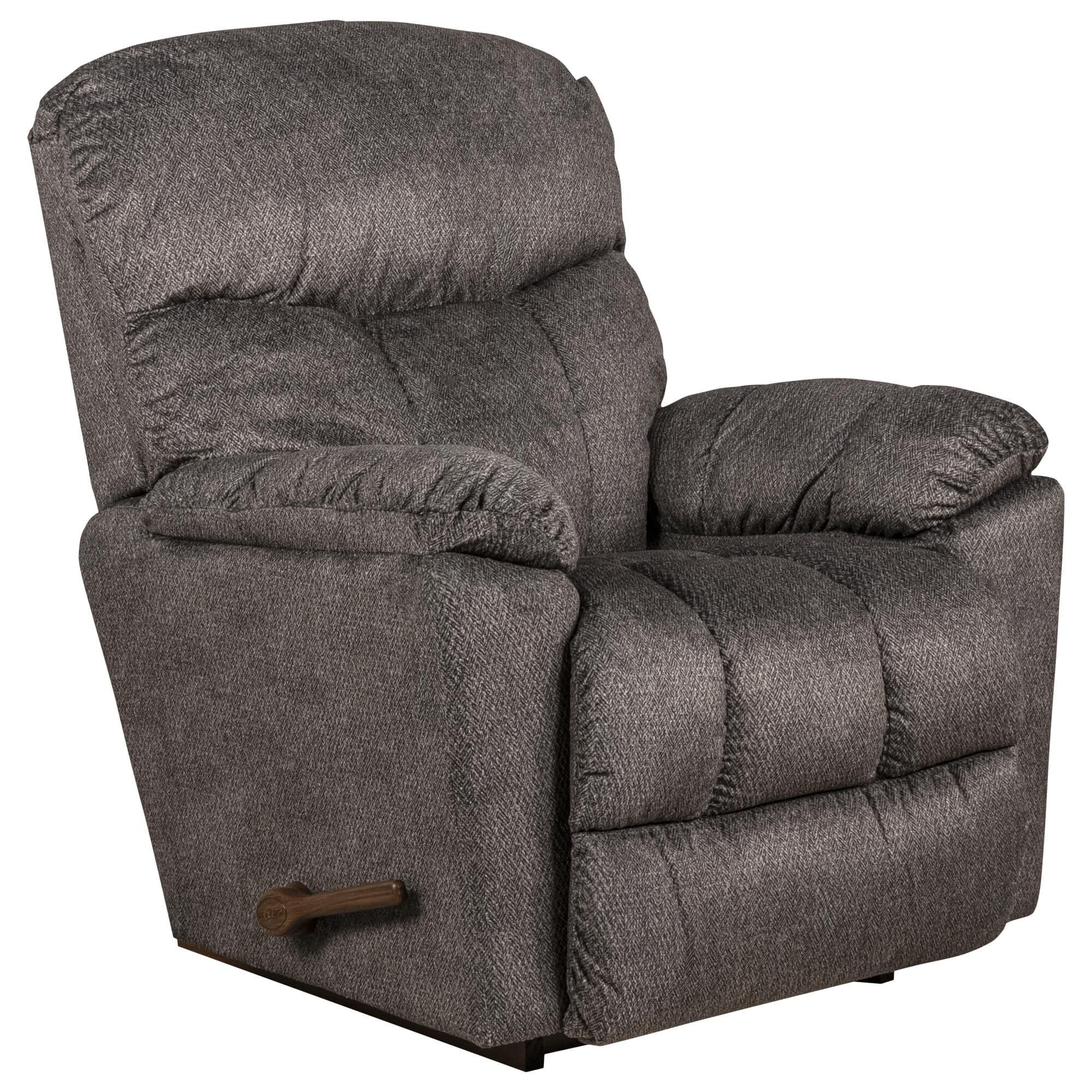 La-Z-Boy Morrison Manual Rocker Recliner in Silver