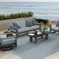 Ebel Outdoor Furniture Forano and Aspen Patio End Table in Onyx, , large