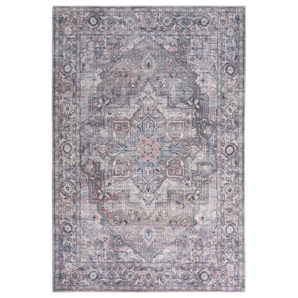 57 Grand by Nicole Curtis Series 1 5"3" x 7"3" Grey and Beige Area Rug, , large
