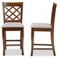 Baxton Studio Aria Counter Height Chair in Grey/Walnut (Set of 2), , large