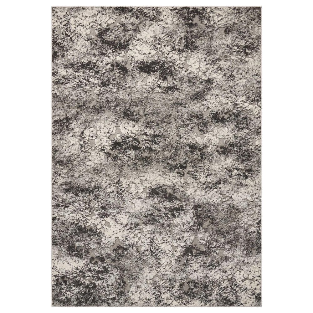 Nourison Gleam MA603 9'3" x 12'9" Ash Area Rug, , large
