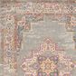Nourison Passion PSN03 5"3" x 7"3" Grey Area Rug, , large