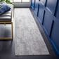 Safavieh Craft 2"2" x 9" Grey and Wine Runner, , large