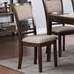 New Heritage Gia Side Chair with Light Brown Cushion in Cherry, , large