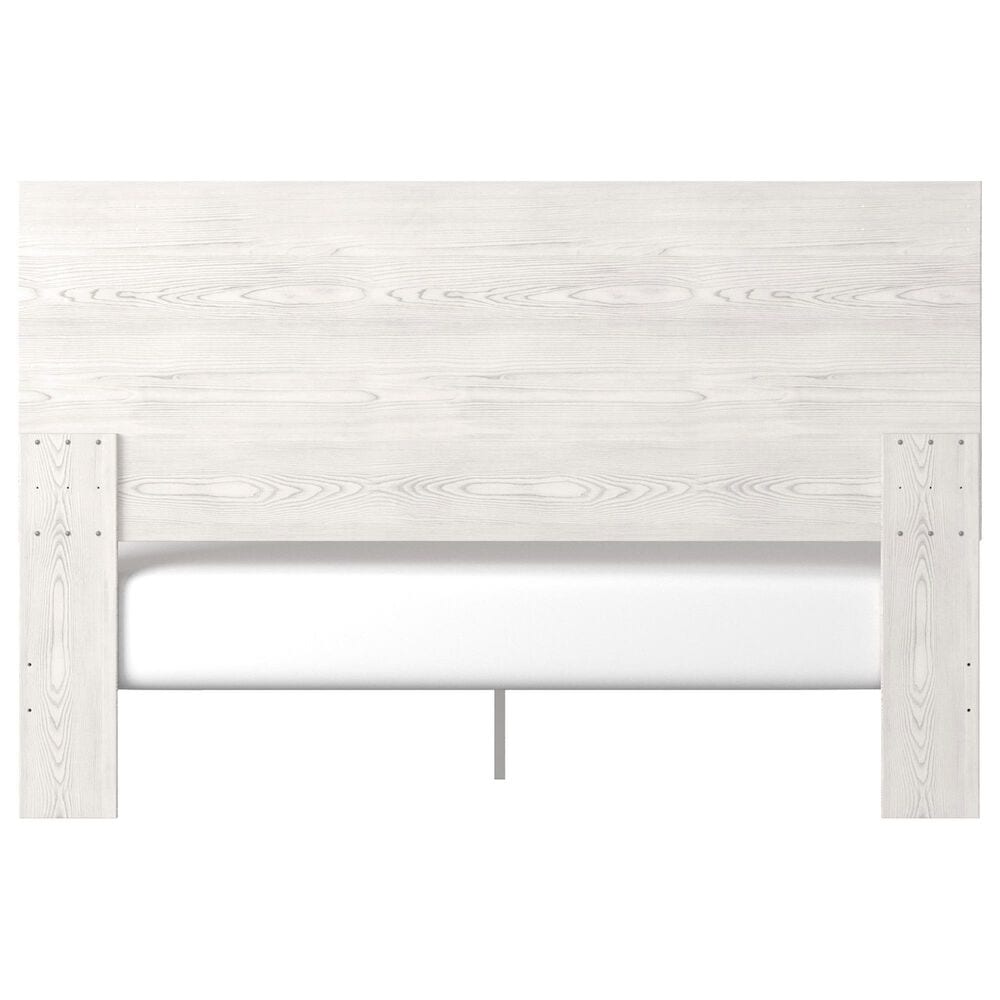 Ashley Gerridan 4 Piece King Bedroom Set in White and Gray, , large