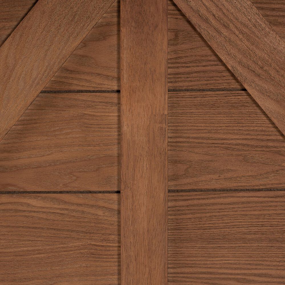 Baxton Studio Yorick Queen Headboard in Ash Walnut, , large