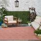 Nourison Versatile 8" x 10" Coral and Orange Indoor/Outdoor Area Rug, , large