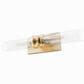 Hunter Lenlock 22" 2-Light Vanity with Seeded Shade in Alturas Gold, , large