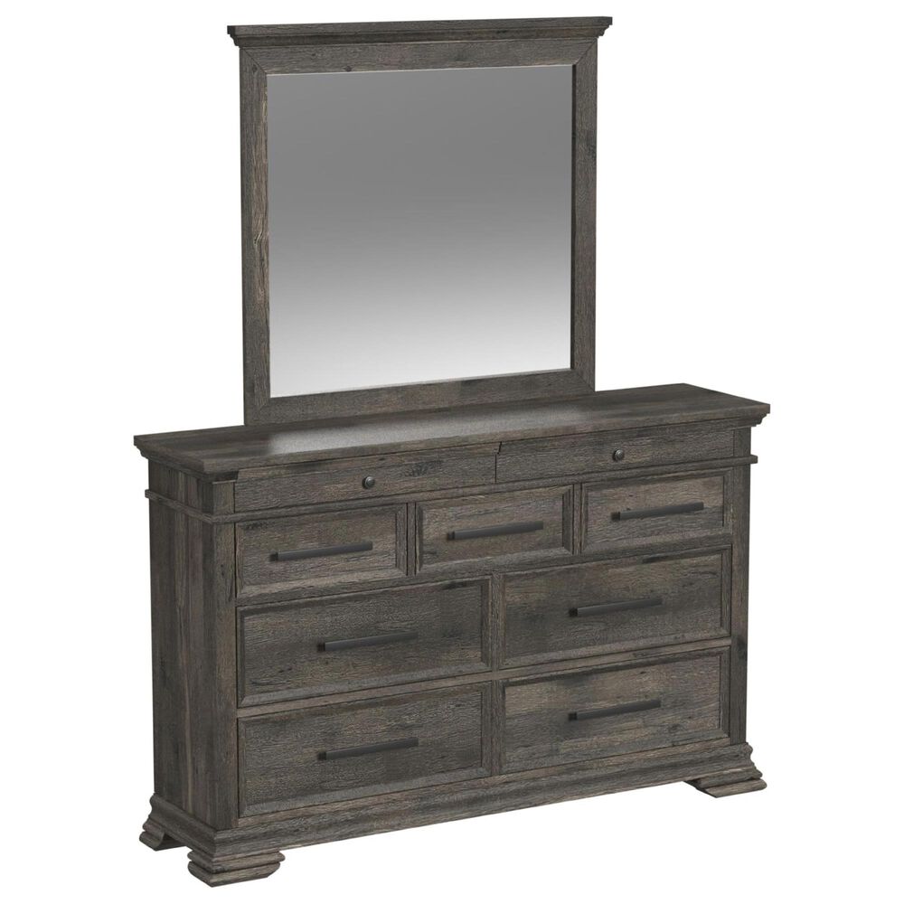 Mayberry Hill Park Ridge 5-Piece King Bedroom Set in Charcoal, , large