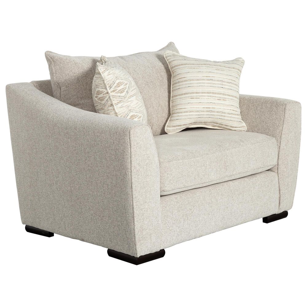 Xenia Contemporary Chair and a Half in Vibrant Vision, , large