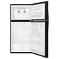 Whirlpool 19 Cu. Ft. Top-Freezer Refrigerator with LED Interior Lighting in Black, , large