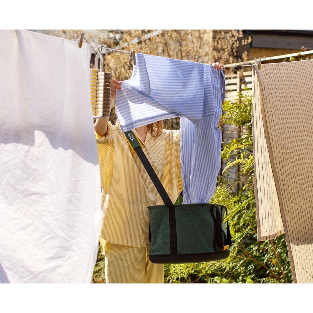 Joseph Joseph Hold-All 45L Outdoor Collapsible Laundry Basket in Green, , large