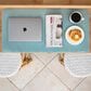 Mobile Pixels Desk Mat in Haze Blue, , large