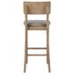 Linon Home Decor Jorissen Bar Stool in Grey Wash, , large