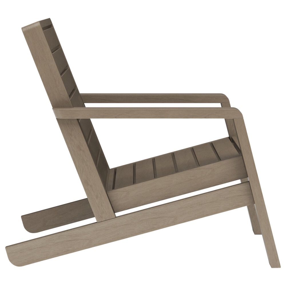 Homestyles Sustain 2-Piece Patio Adirondack Chair Set in Stain Brown, , large