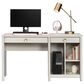 Hearth and Haven 2-Drawer Computer Desk in Light Grey, , large