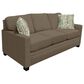 England Furniture Norwood Stationary Queen Sleeper with Visco Memory Foam Mattress in Benji Walnut, , large
