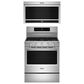 Maytag 2-Piece Kitchen Package with 5 Cu. Ft. Gas Range and 1.1 Cu. Ft. Over-The-Range Toaster Oven in Fingerprint Resistant Stainless Steel, , large