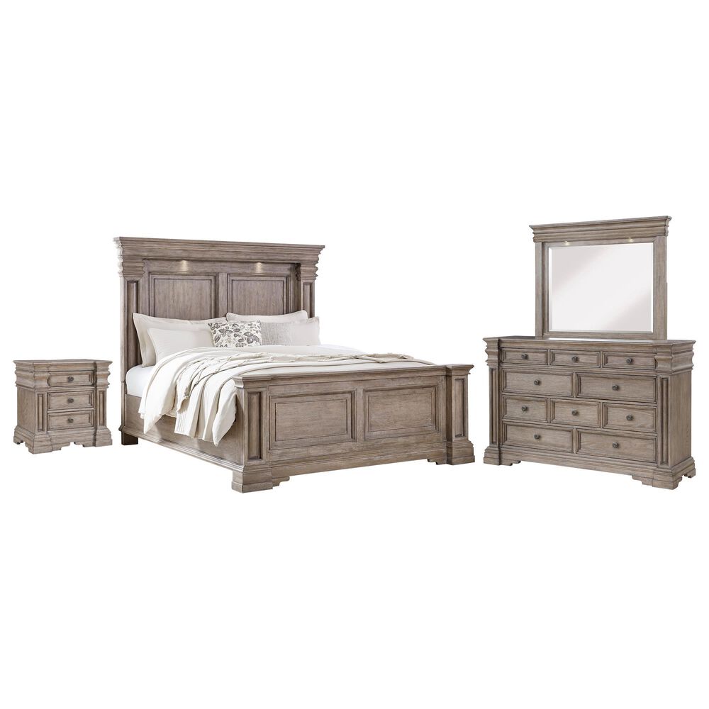 Millenium Blairhurst 4-Piece Queen Bedroom Set with Lights and USB Ports, , large