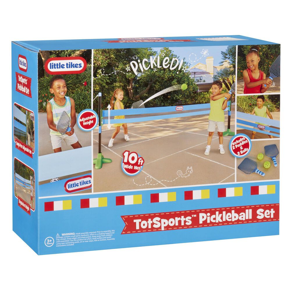 little tikes TotSports Pickleball Set, , large