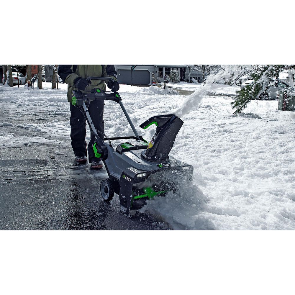 EGO 21&quot; Dual Port Snow Blower Kit with Peak Power with Peak Power Two 5.0Ah Batteries and Charger Included, , large