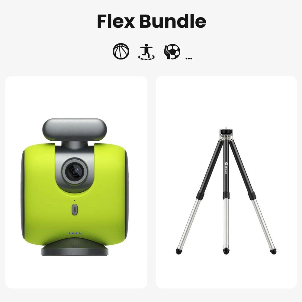XbotGo NT1 3.77 Ft Tripod in Black, , large