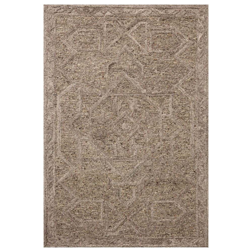 Loloi Mabel Bark and Graphite 2"3" x 3"9" Area Rug, , large