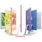 Apple 24-Inch iMac All-in-One Desktop - Apple M4 chip - 10-core CPU - 16GB RAM - 10-core GPU - 256GB SSD, Nano-texture Glass in Silver with 3-Year AppleCare+, , large