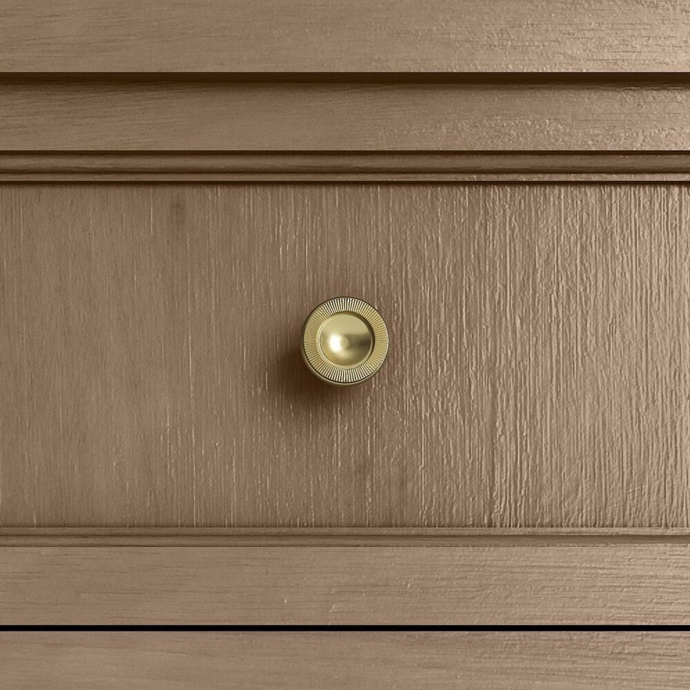 James Martin Vanities Brookfield 48" Single Bathroom Vanity in Pecan with 3 cm Parisien Bleu Quartz Top and Rectangular Sink, , large