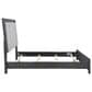 New Heritage Design Odessa 5-Piece King Bedroom Set in Charcoal and Silver, , large