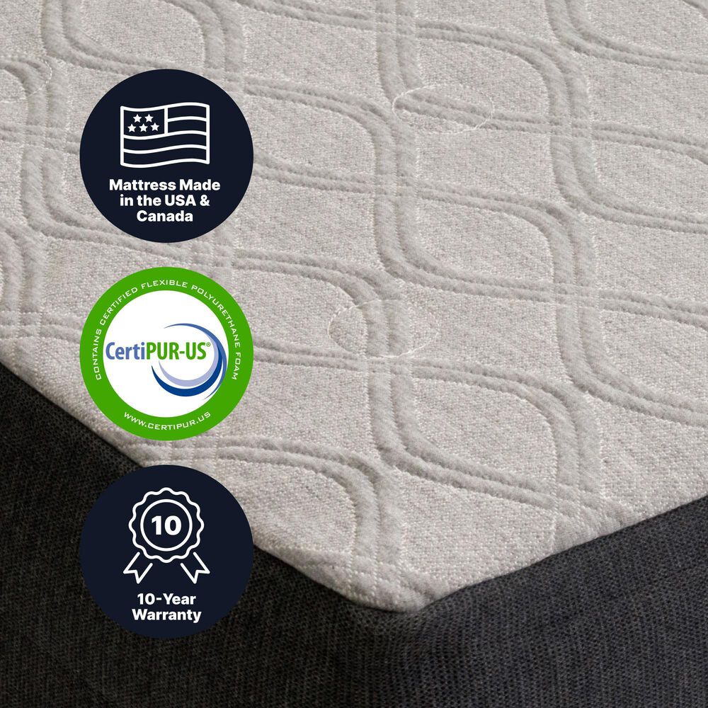 Hearth and Haven GhostBed Medium Memory Foam Twin XL Mattress, , large