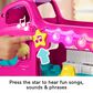 Fisher Price Barbie Little Dreamcamper RV Toy Set with 2 Figures, , large