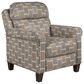 Homestead Furniture Bridgewater Power High-Leg Recliner in Topper Storm, , large