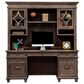 Wycliff Bay Carson Credenza Desk with Hutch in Weathered Dove, , large