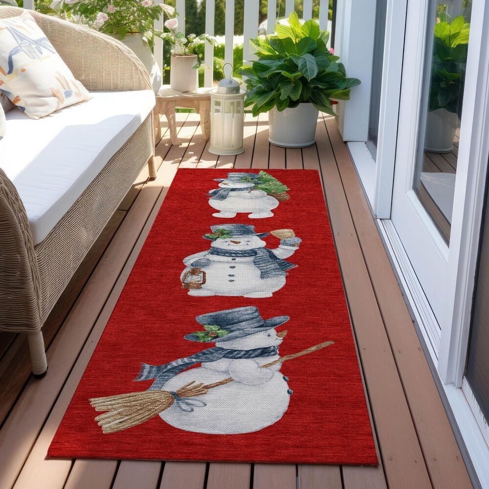 Dalyn Rug Company Wonderland WN34 Red 2&#39;3&quot; x 7&#39;6&quot; Runner, , large