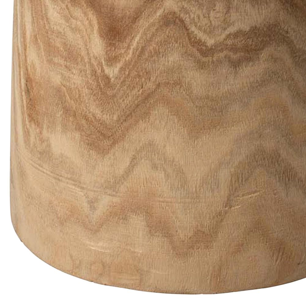 Splendor Living Walden Wood Side Table in Brown, , large