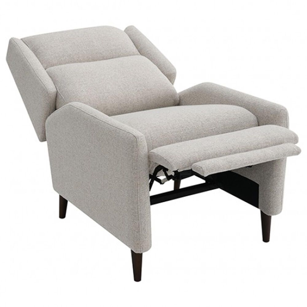 Furniture of America Psyche Push Back Recliner in Beige, , large