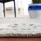 Safavieh Micro-Loop MLP384F 4" x 6" Gray and Ivory Area Rug, , large
