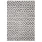 Safavieh Martha Stewart Lucia Shag MSR0782H 2"6" x 3"9" Dark Grey and Light Grey Area Rug, , large