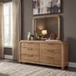 Urban Home Dresser Mirror in Brown, , large