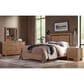 Viceray Collections Lodge and Loft 4-Piece Queen Bedroom Set in Blond Oak, , large
