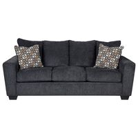 Benchcraft 88in Wixon Sofa in Slate