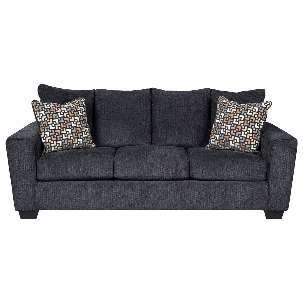 Benchcraft Wixon Stationary Sofa in Slate, , large