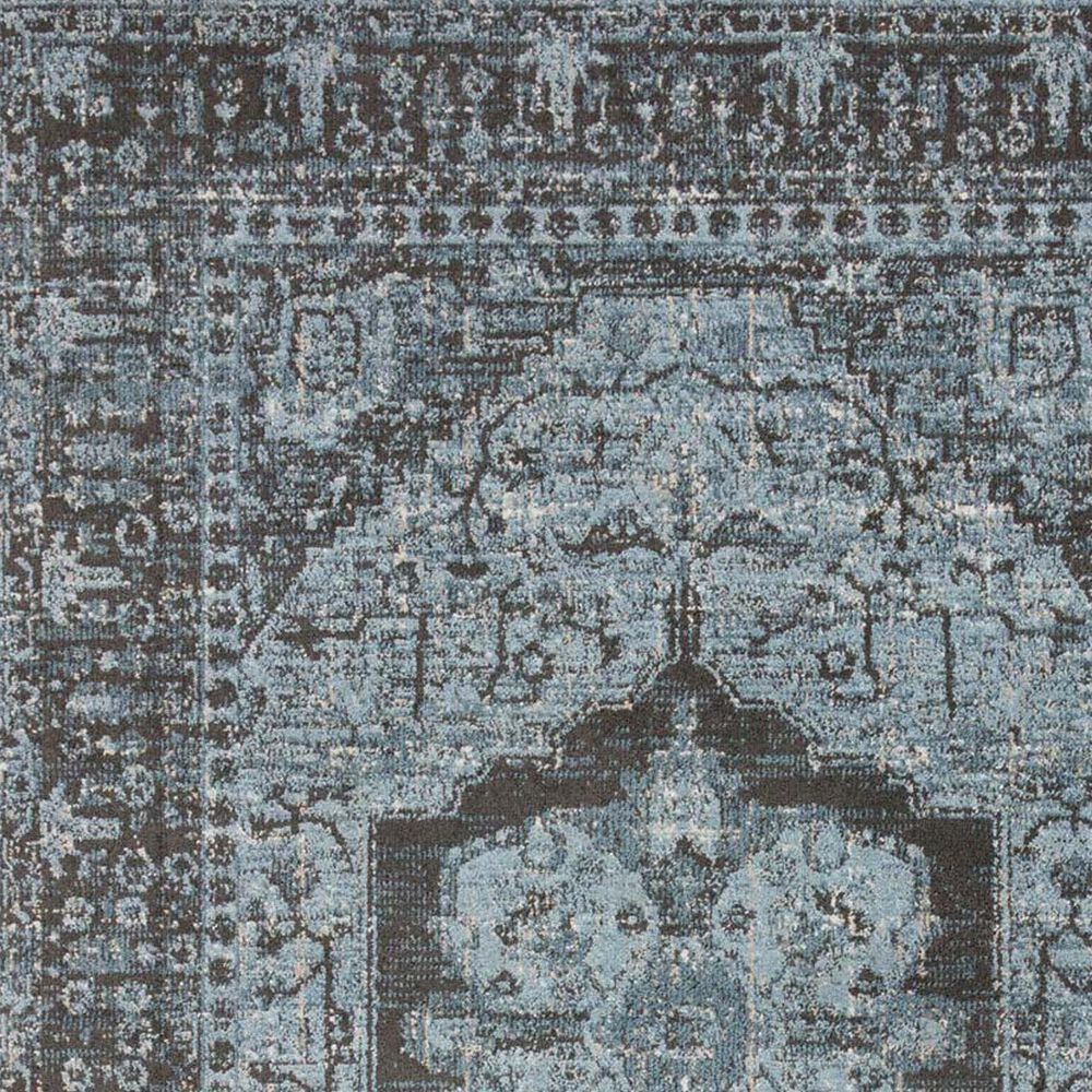 Loloi II Odette 2&#39;7&quot; x 12&#39; Sky and Charcoal Runner, , large