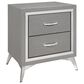 New Heritage Design Huxley 5-Piece King Bedroom Set in Gray, , large
