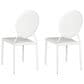 Safavieh Warner Side Chair in White (Set of 2), , large
