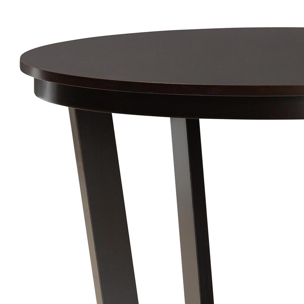 Baxton Studio Alayna Dining Table in Dark Brown - Table Only, , large