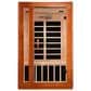 EZlife Elite 2-Person Ultra Low EMF (under 3MG) Far Infrared Sauna in Natural Hemlock, , large