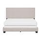 Richlands Furniture Willow Queen Upholstered Panel Bed in Gray Fog, , large