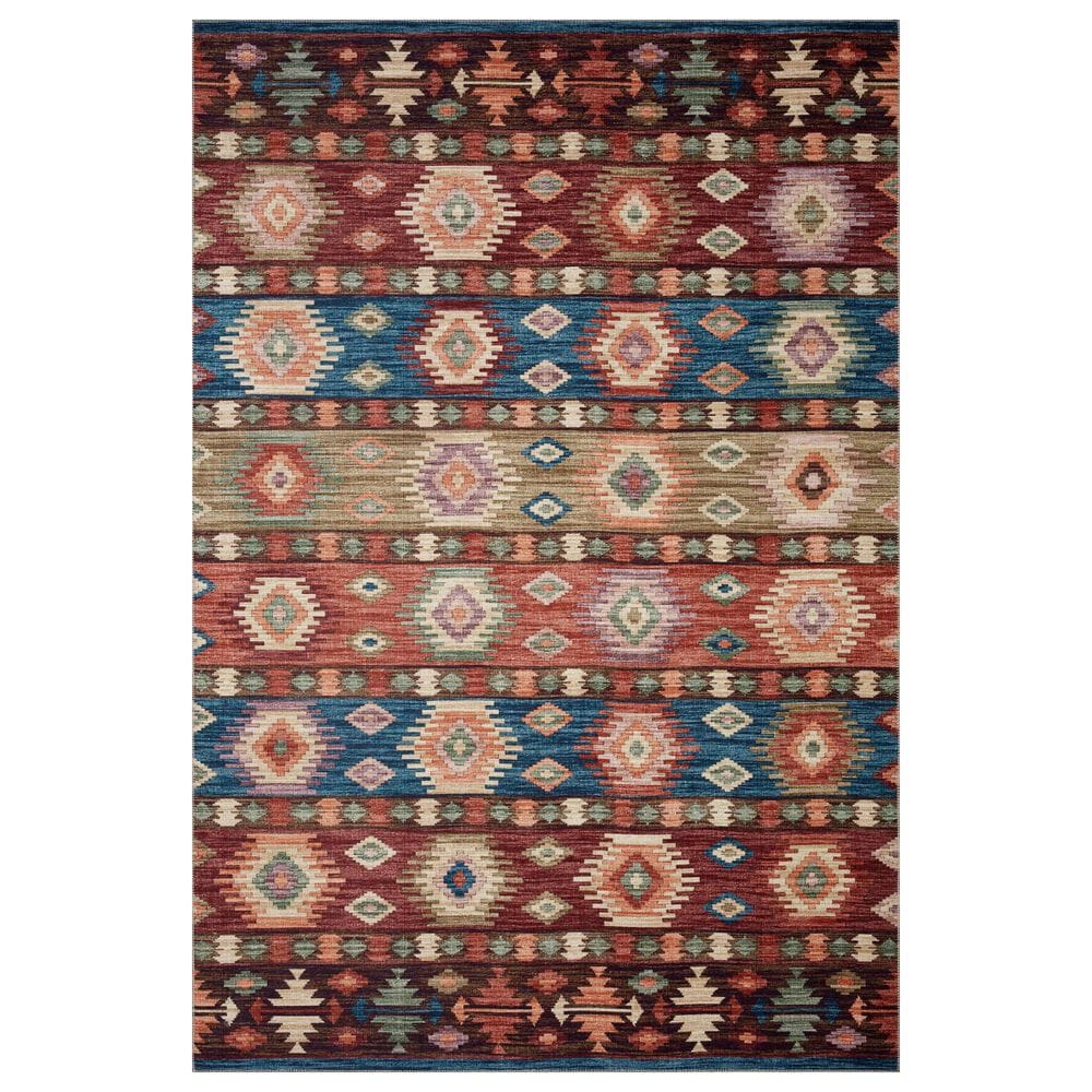 Loloi II Zion ZIO-06 2"3" x 3"9" Fiesta and Multicolor Area Rug, , large
